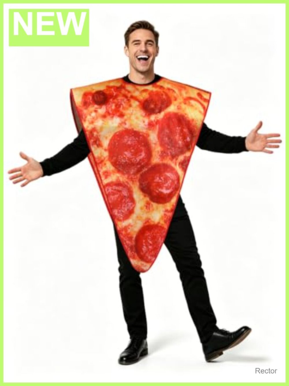 Pizza Costume Adult Pizza Slice Halloween Outfit for Men Women